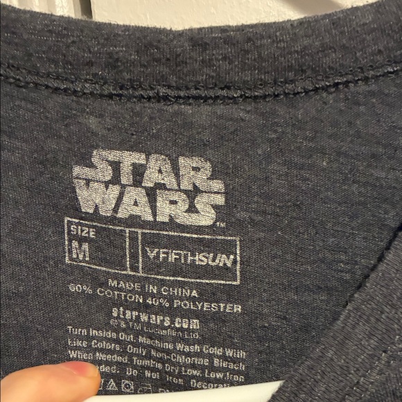 Star Wars Cropped T-Shirt with Baby Yoda Graphic - Picture 3 of 4